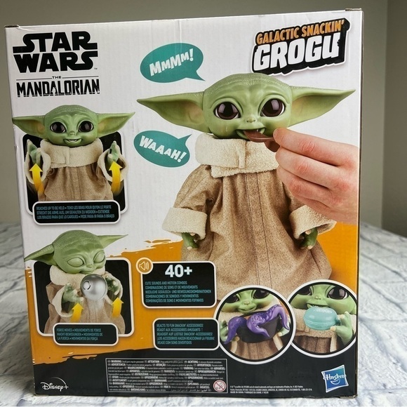 Star Wars Galactic Snacking Grogu, baby Yoda , The Child - Picture 4 of 10